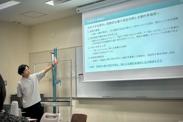 平島太郎先生が小講演を行いました